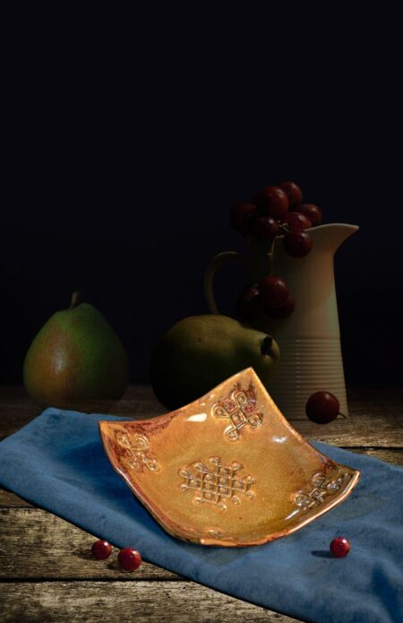 Ceramic Salad Plate - Square