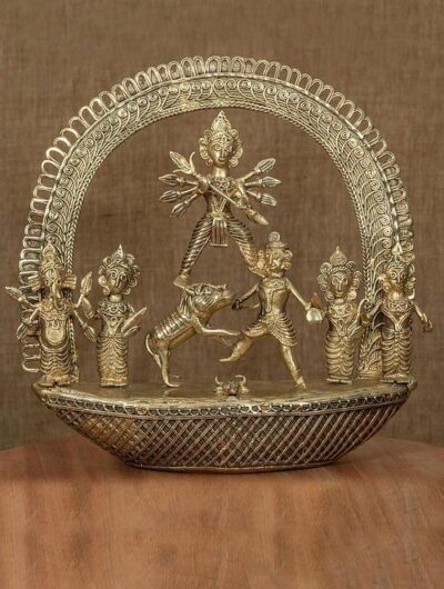 Dokra Durga Family