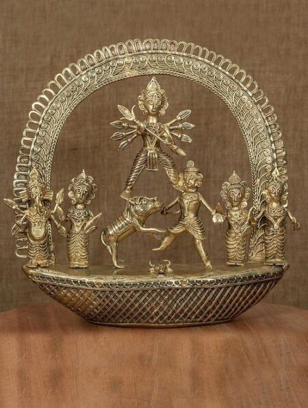 Dokra Durga Family