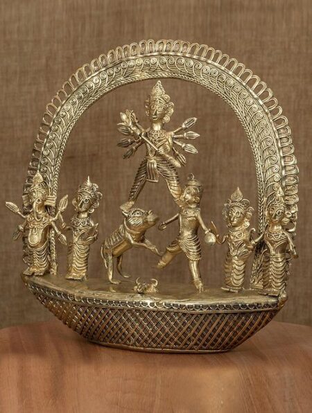 Dokra Durga Family - Image 3
