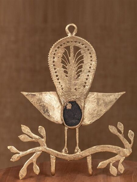 Dokra Key Hanger Peacock - Image 4