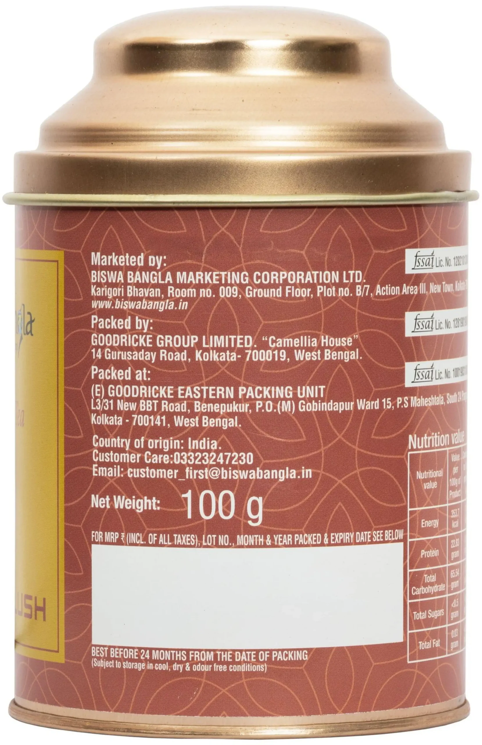 100g 1st Flush Darjeeling Tea from Goodricke Tea Garden - Image 4