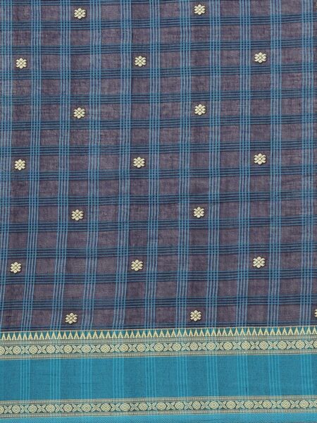 Handspun Jamdani saree - Image 4