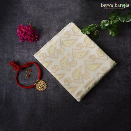 Cotton Jamdani saree - Image 3