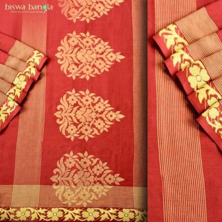 Tangail Cotton Saree - Image 3