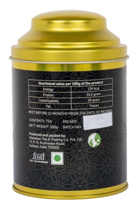 200g First Flush from Makaibari & Happy Valley tea gardens - Set of 2 Caddies (100g per caddy) - Image 3