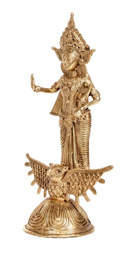 Dokra Home Decor – Goddess Lakshmi - Image 2