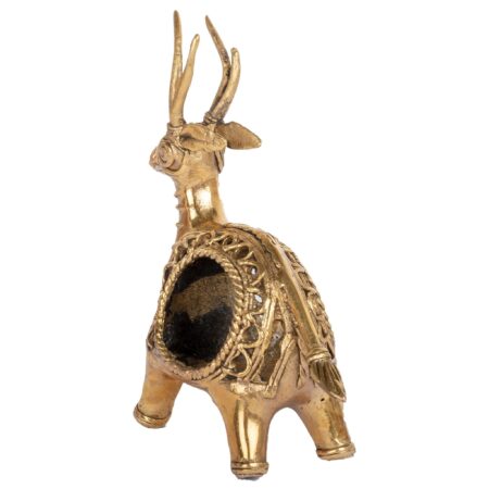 Dokra Napkin Holder - Deer - Image 3