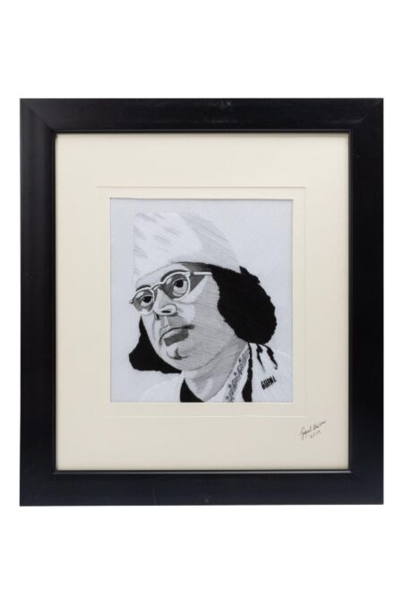 Thread Painting Kazi Nazrul Islam - Image 2
