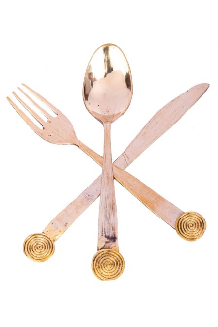 Kansa Dokra Cutlery Set - Image 2