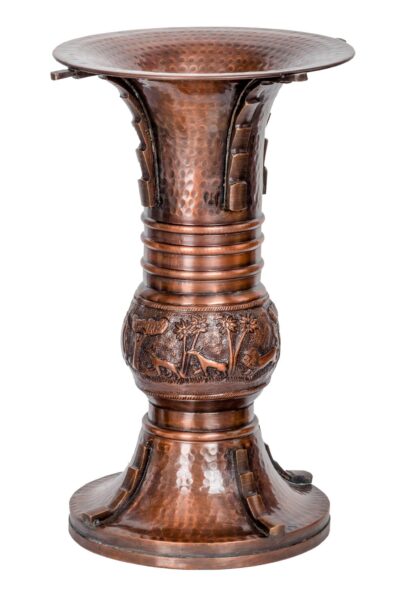 Copper Cloisonné Flower Vase