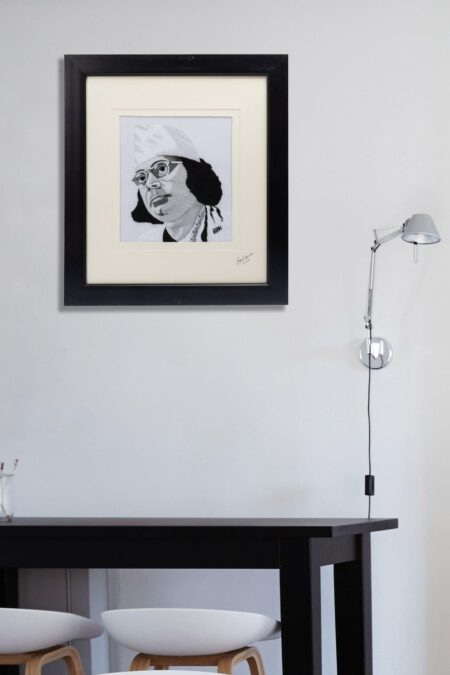 Thread Painting Kazi Nazrul Islam