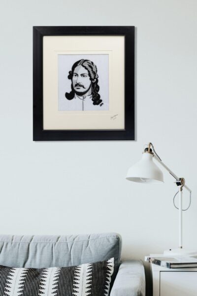 Thread Painting - Rabindranath Tagore