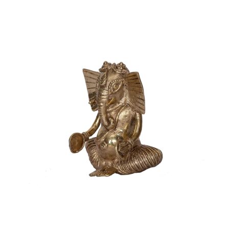 Dokra Ganesh Sitting - Image 3
