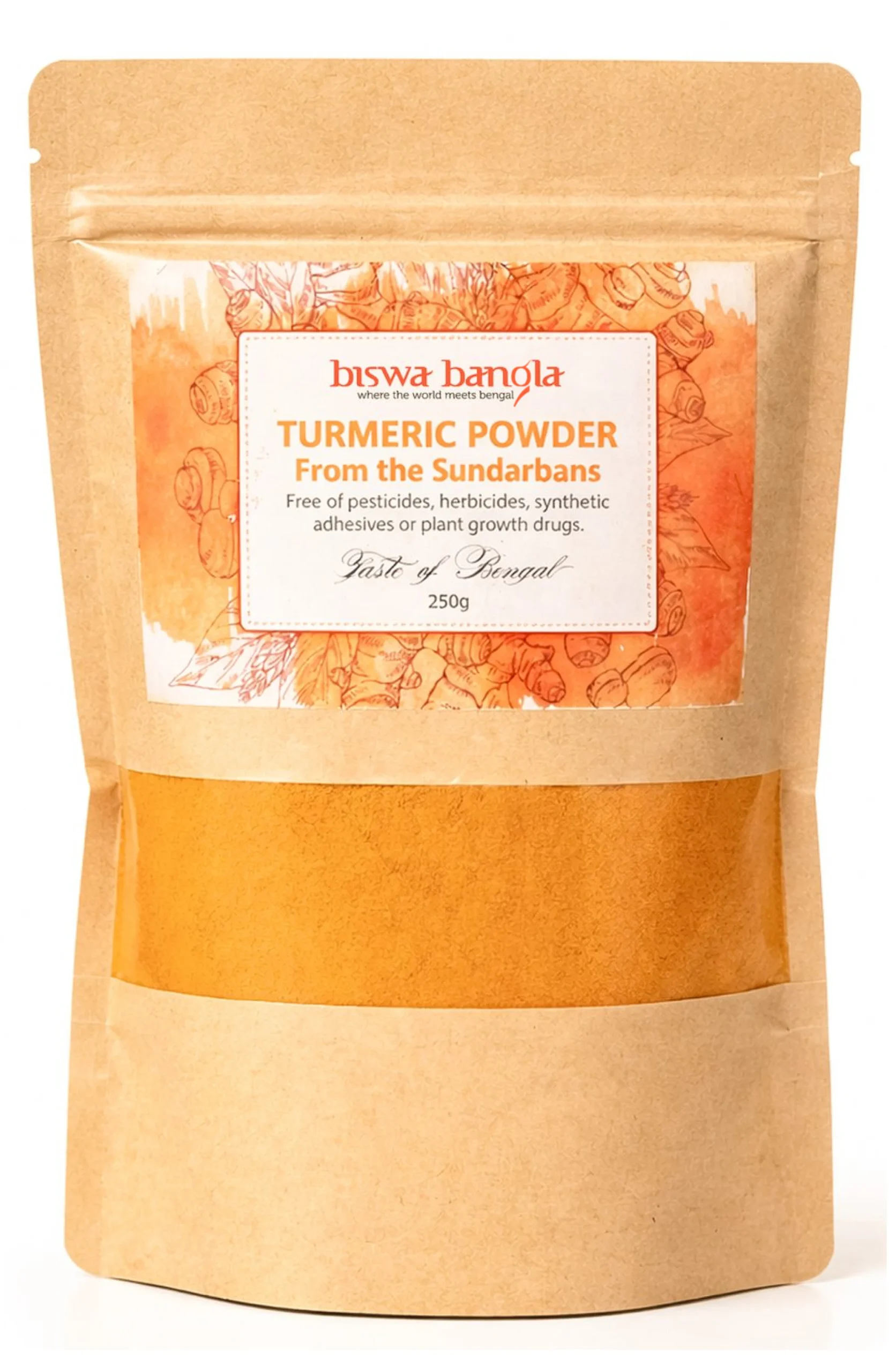 500g Sundarban Turmeric Powder - - set of two packs
