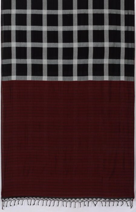 Tangail Cotton-Silk 7-Yard Saree - Image 5