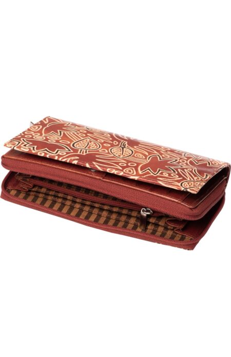 Santiniketan Leather Ladies Purse - Image 2