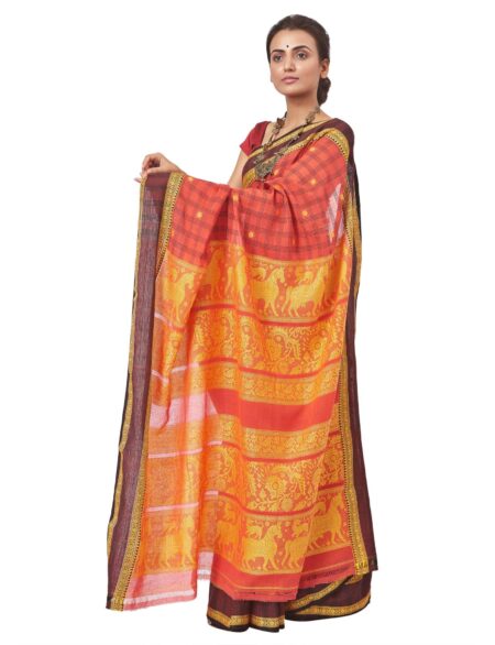 Muslin Jamdani Saree - Image 2