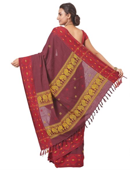 Dokhna Cotton Saree - Image 3