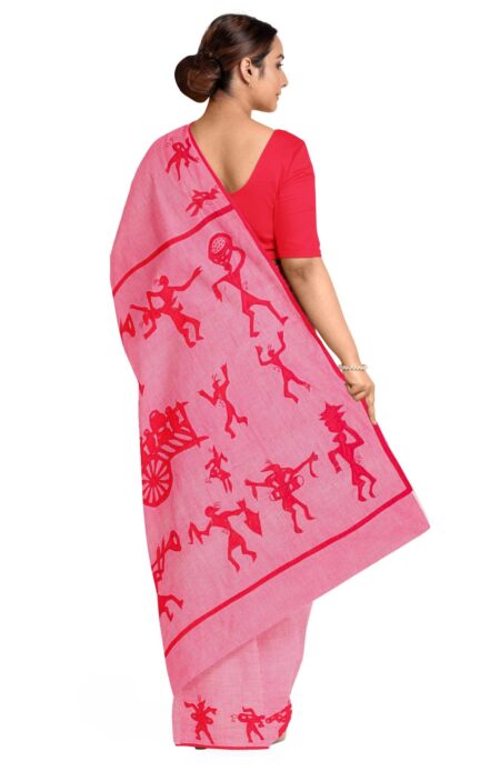 Applique Cotton Saree - Image 2