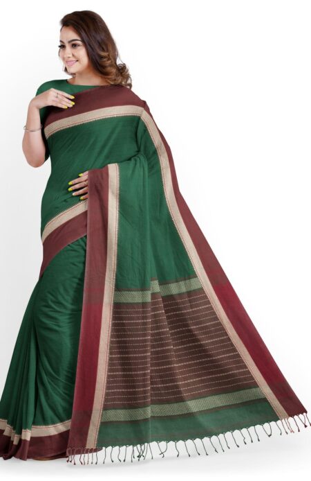 Tangail Cotton Saree - Image 2