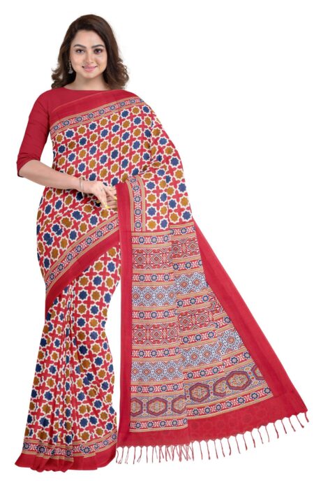 Printed Cotton Saree