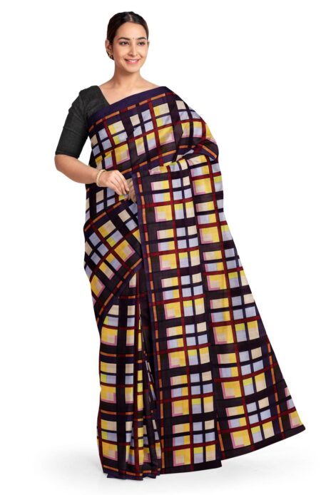 Printed Silk Saree