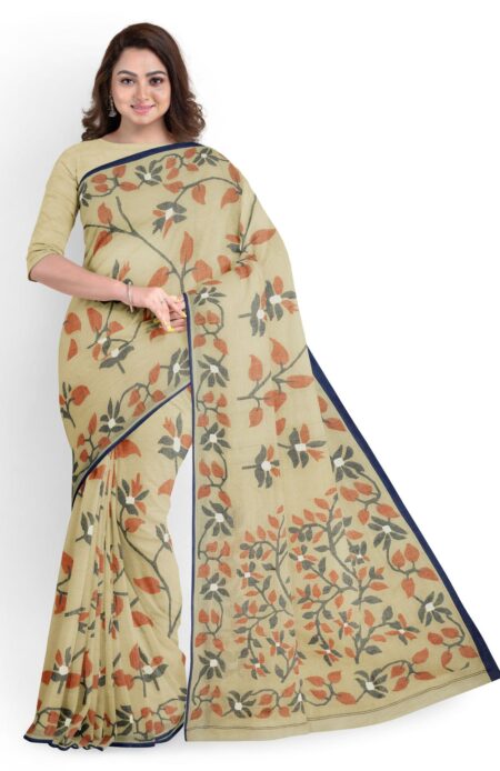 Cotton Jamdani saree