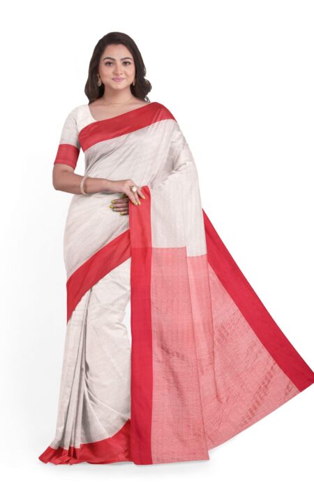 Seer Sucker Silk Saree