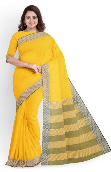 Begumpuri Cotton Saree - Image 3