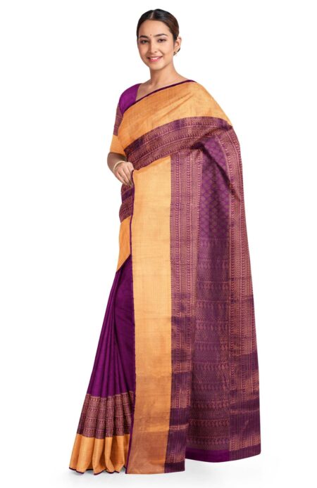 Handwoven Silk Saree - Image 2