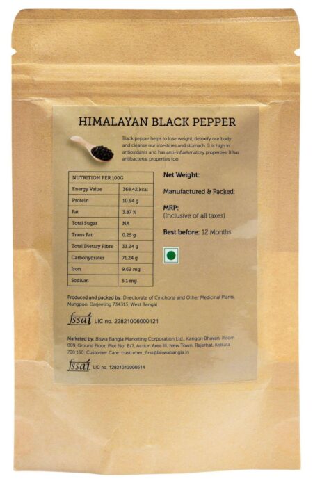 Himalayan Black Pepper -  200 gram - Image 2