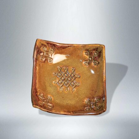 Ceramic Salad Plate - Square - Image 2