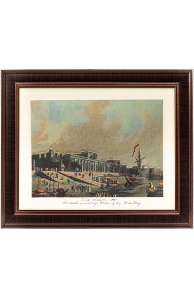 Metal Etched Painting - Fort William