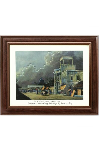 Metal Etched Painting - Chitpore Road