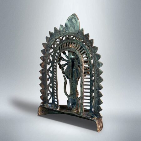 Dokra Home Decor - Goddess Singhabahini - Image 4