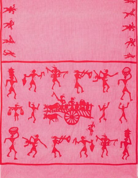 Applique Cotton Saree - Image 4