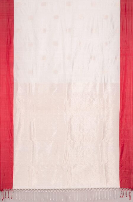Handwoven Zari Silk Saree - Image 4