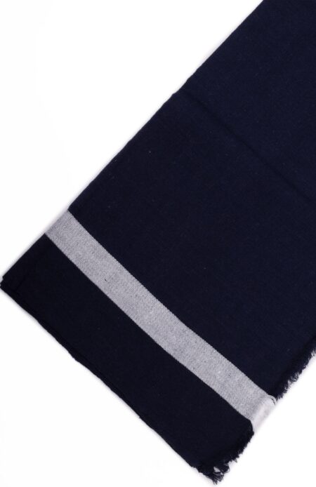 Handwoven Indigo Cotton Gamchha - Image 2