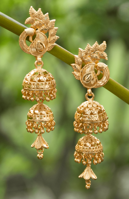 Copper Earring Jhumka