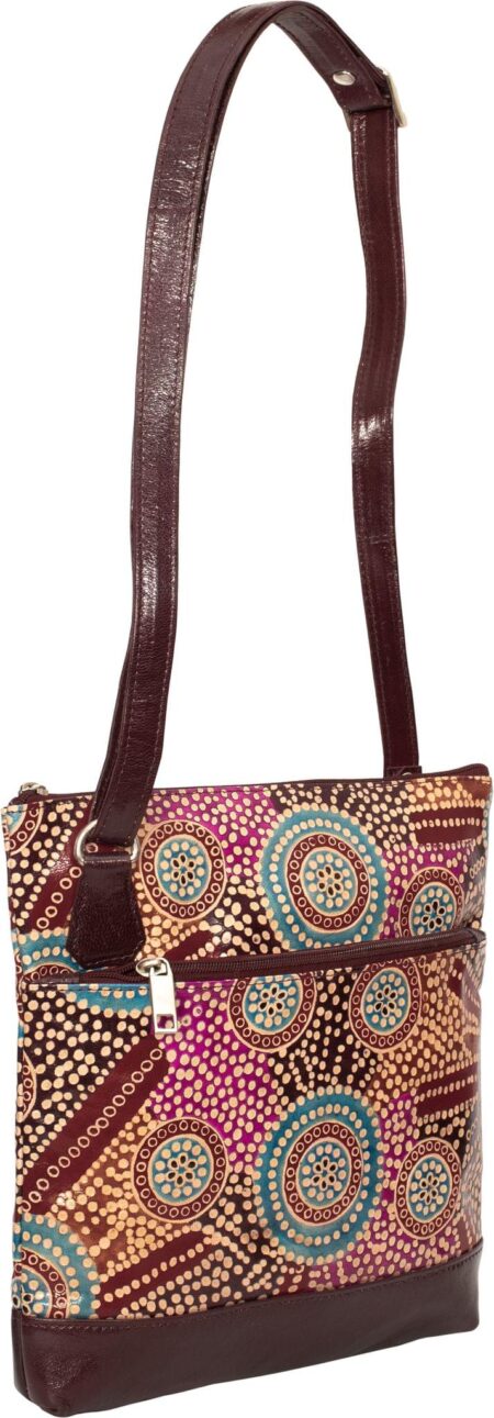 Santiniketan Leather Sling Bag - Image 2