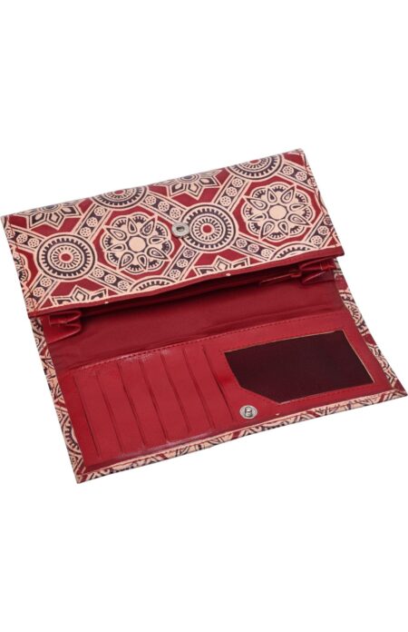 Santiniketan Leather Ladies Purse - Image 3