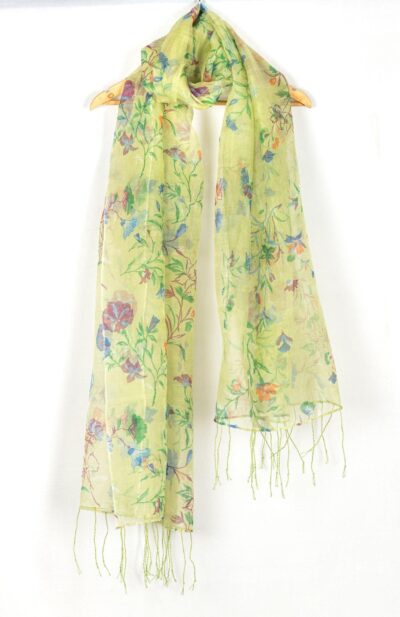 Printed Kora Silk Dupatta
