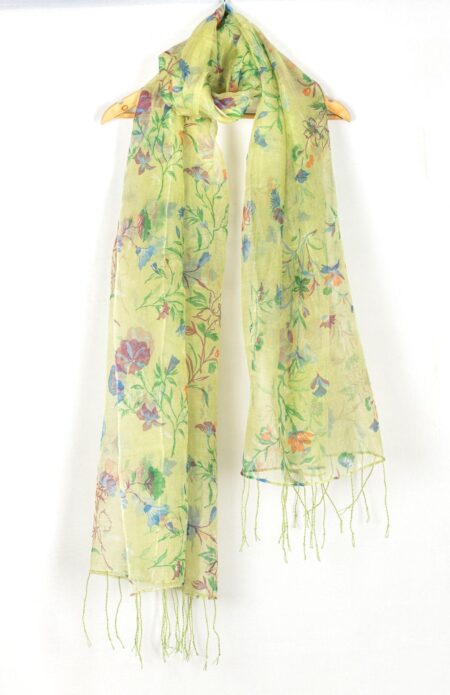 Printed Kora Silk Dupatta