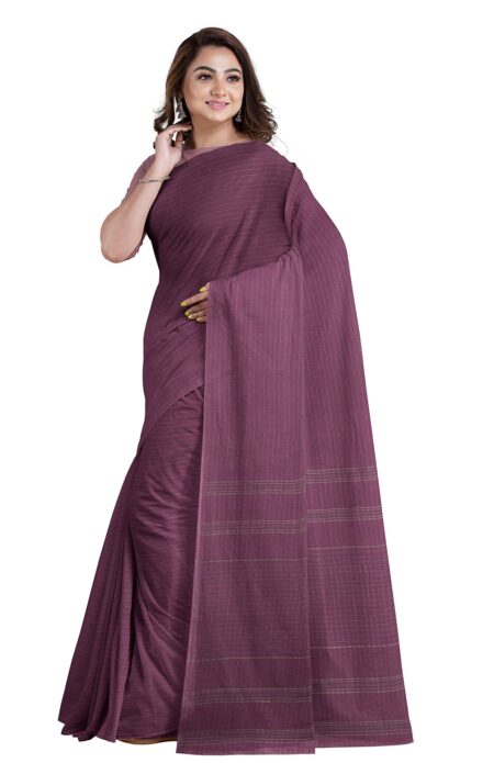 Handwoven Mercerised Cotton Saree
