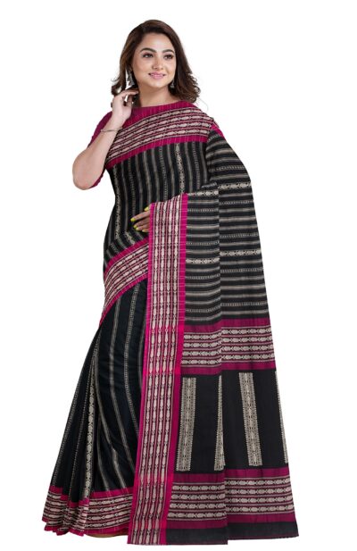 Handwoven Mercerised Cotton Saree