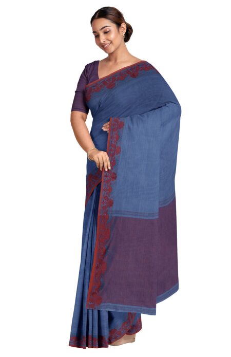 Santipuri Cotton Saree - Image 3