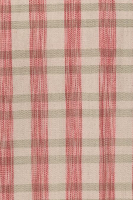 Handwoven Peach Woolen Shawl - Image 3