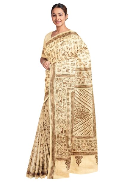 Kantha Silk Saree