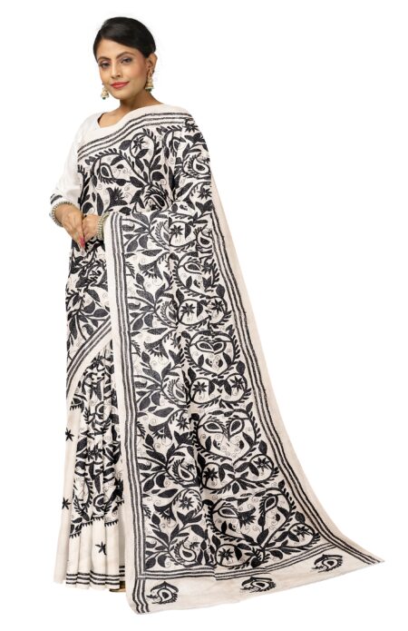 Kantha Silk Saree